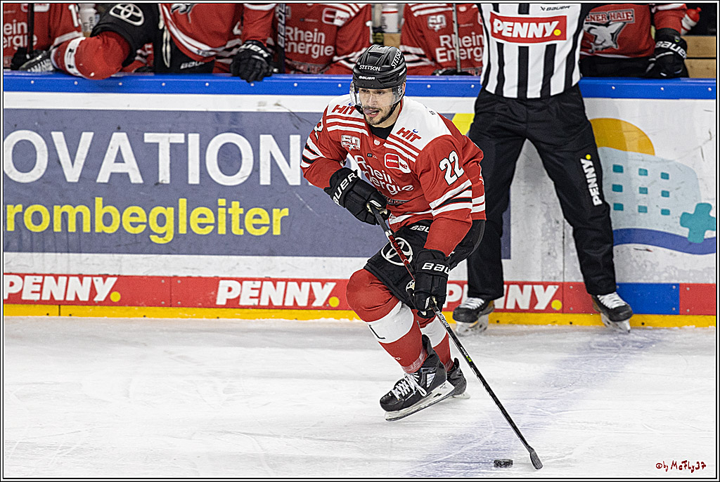 PENNY DEL;  Koelner Haie - Bietigheim Steelers; Koeln, 22.01.2023